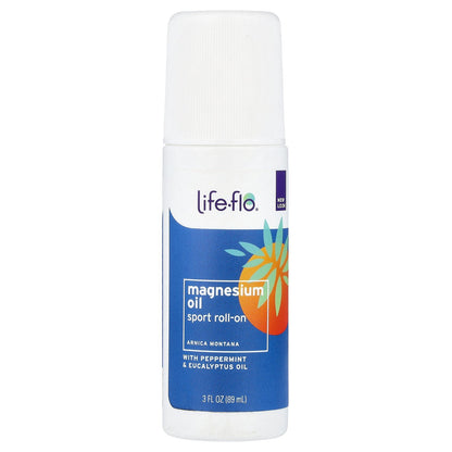 Life-flo, Magnesium Oil Sport Roll-On, 3 fl oz (89 ml)