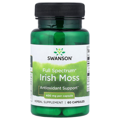 Swanson, Full Spectrum® Irish Moss, 400 mg, 60 Capsules