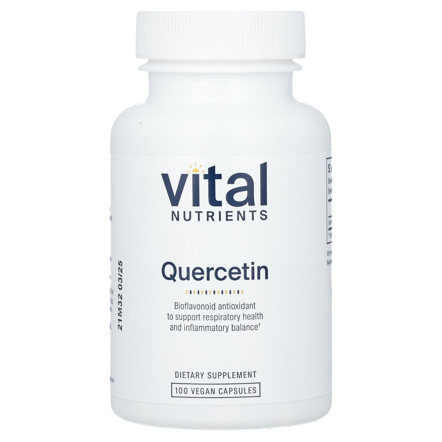 Vital Nutrients, Quercetin, 100 Vegan Capsules (250 mg per Capsule)