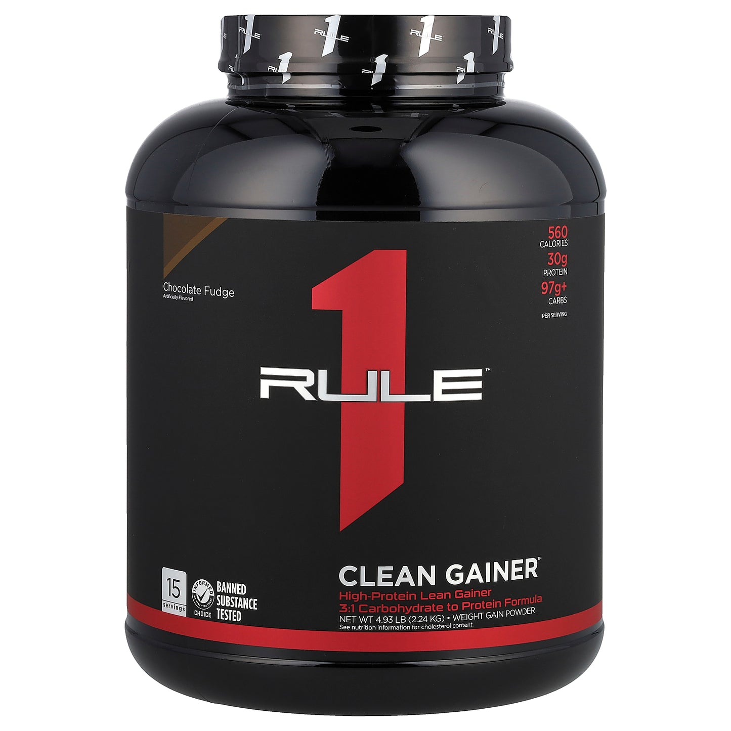Rule One Proteins, Clean Gainer™, Chocolate Fudge, 4.93 lb (2.24 kg)