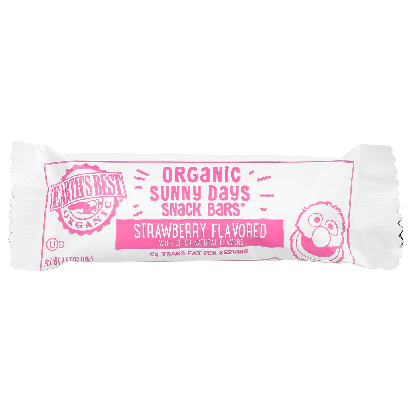 Earth's Best, Organic Sunny Days Snack Bars®, For Ages 2 Years and Up, Strawberry, 7 Bars, 0.67 oz (19 g) Each