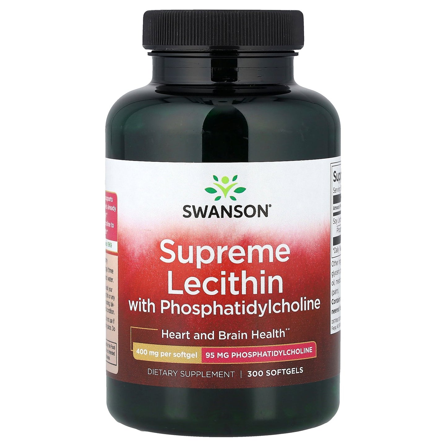Swanson, Supreme Lecithin with Phosphatidylcholine, 300 Softgels