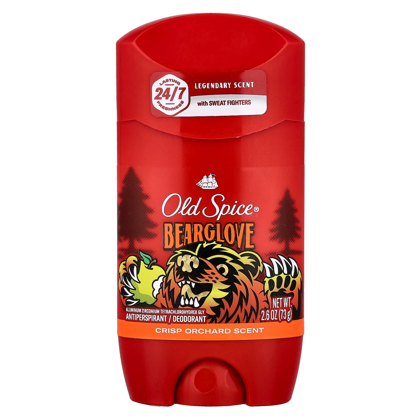 Old Spice, Antiperspirant & Deodorant, Bearglove, 2.6 oz (73 g)
