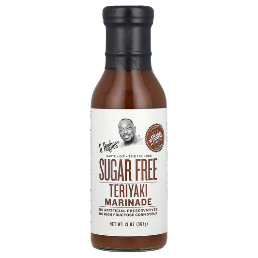 G Hughes, Sugar Free Teriyaki Marinade, 13 oz (367 g)