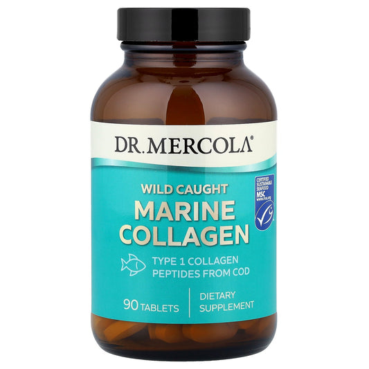 Dr. Mercola, Wild Caught Marine Collagen, 90 Tablets (0.5 g per Tablet)