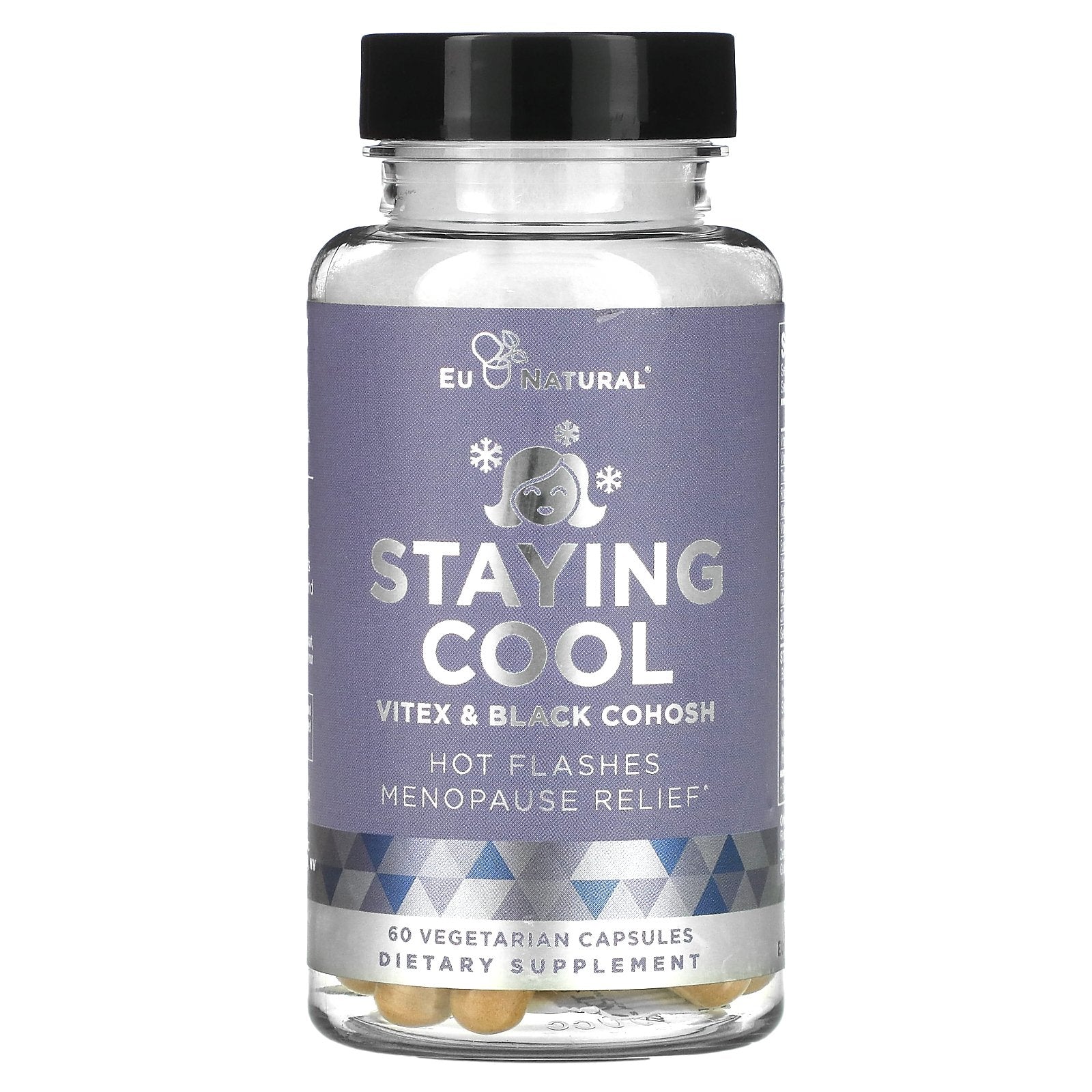 Eu Natural, STAYING COOL, Vitex & Black Cohosh, 60 Vegetarian Capsules