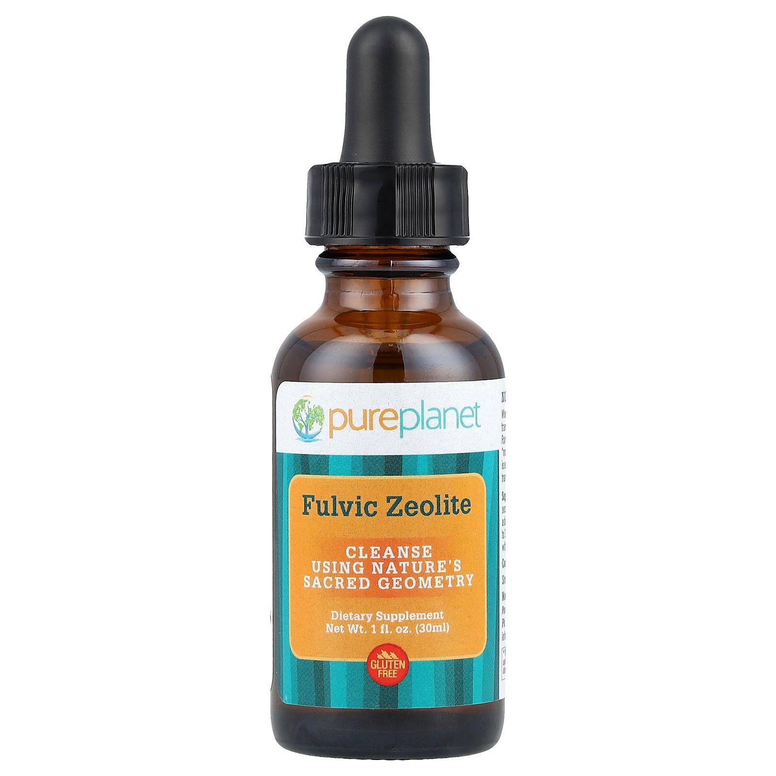 Pure Planet, Fulvic Zeolite, 1 fl oz (30 ml)