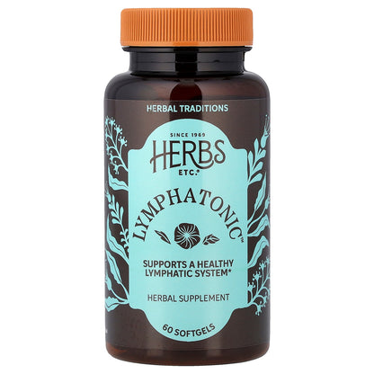 Herbs Etc., Lymphatonic™, 60 Softgels