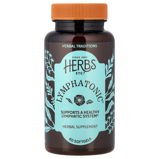 Herbs Etc., Lymphatonic™, 60 Softgels