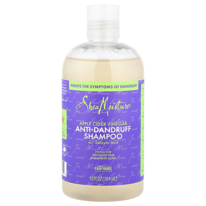 SheaMoisture, Anti-Dandruff Shampoo, Apple Cider Vinegar, 13 fl oz (384 ml)