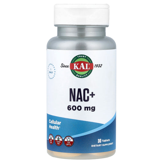 KAL, NAC+, 600 mg, 30 Tablets