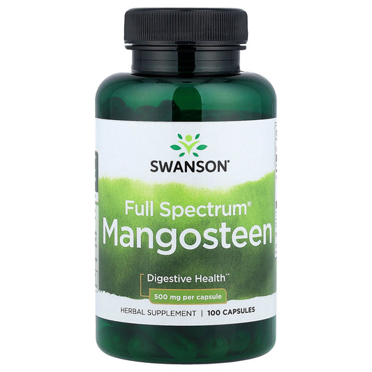 Swanson, Full Spectrum® Mangosteen, 500 mg, 100 Capsules