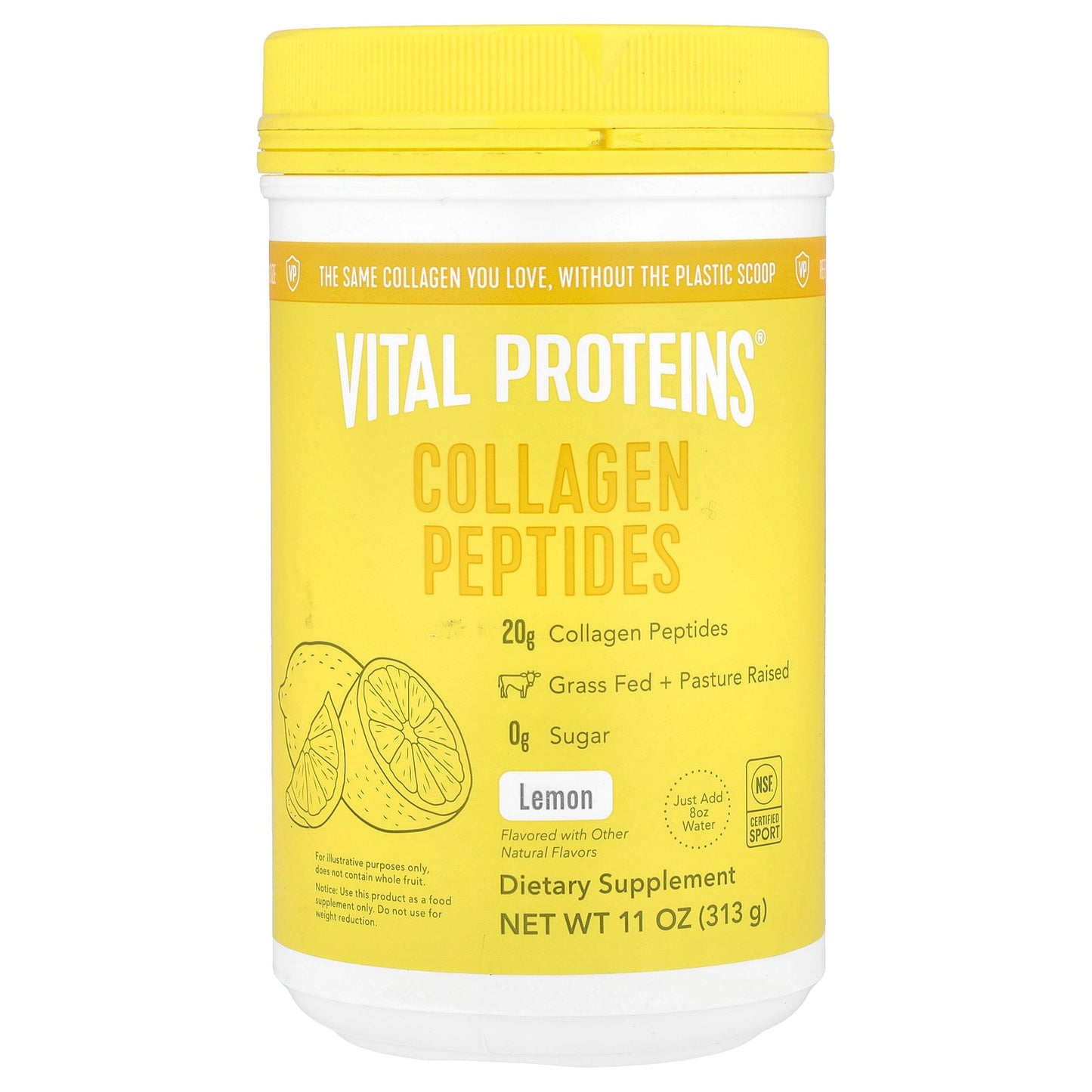 Vital Proteins, Collagen Peptides, Lemon, 11 oz (313 g)