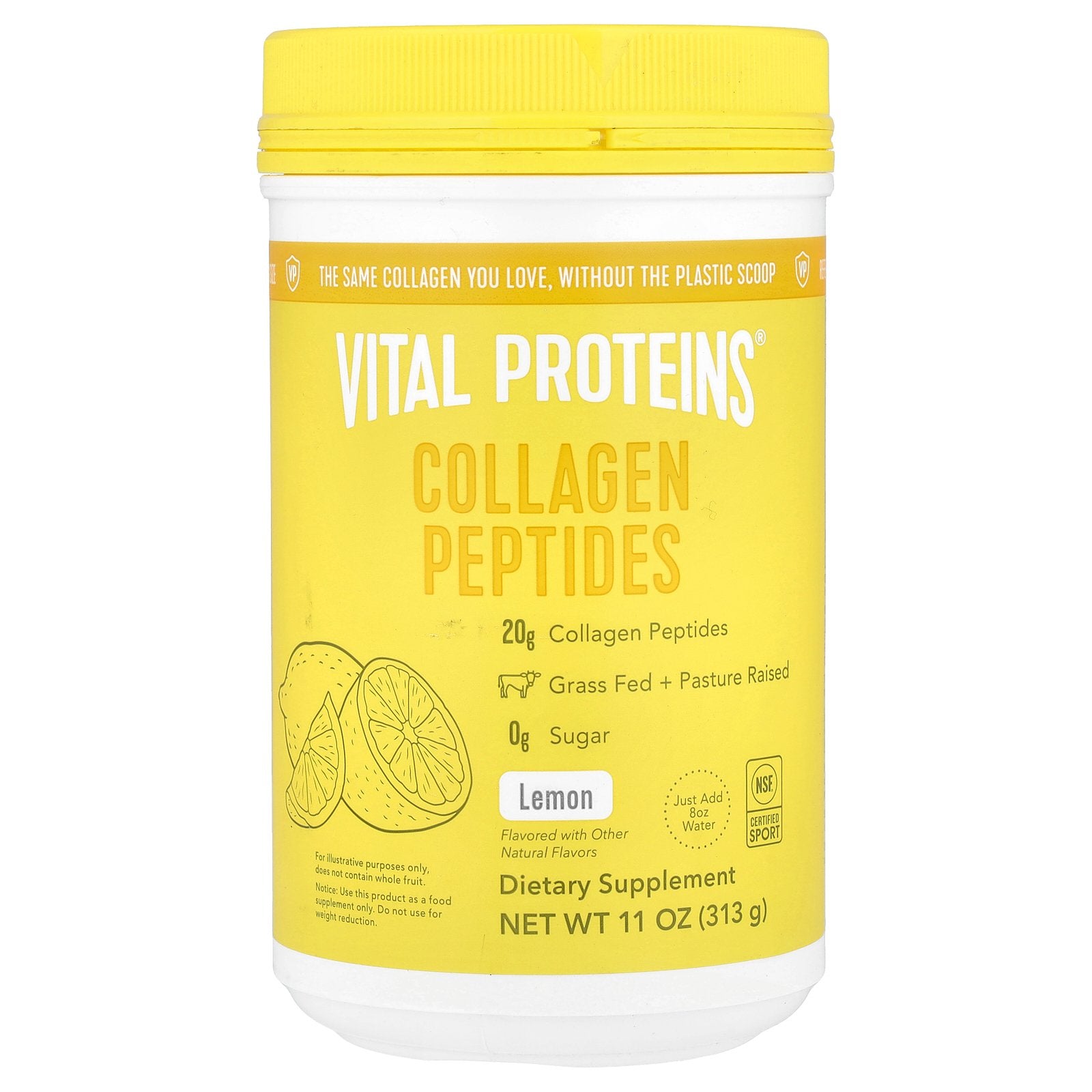 Vital Proteins, Collagen Peptides, Lemon, 11 oz (313 g)