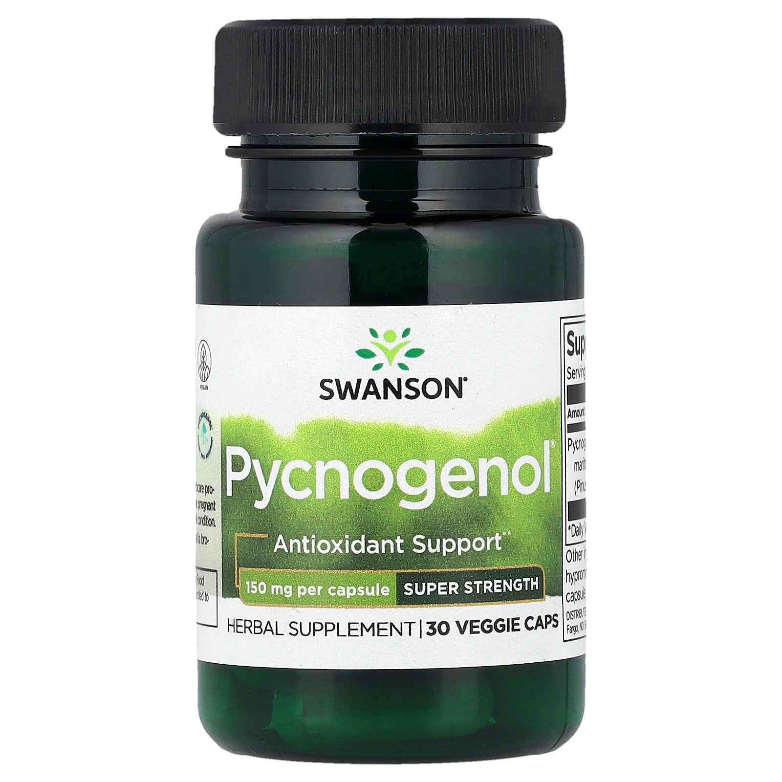 Swanson, Pycnogenol, Super Strength, 150 mg, 30 Veggie Caps