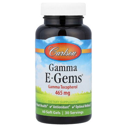 Carlson, Gamma E-Gems®, 60 Soft Gels