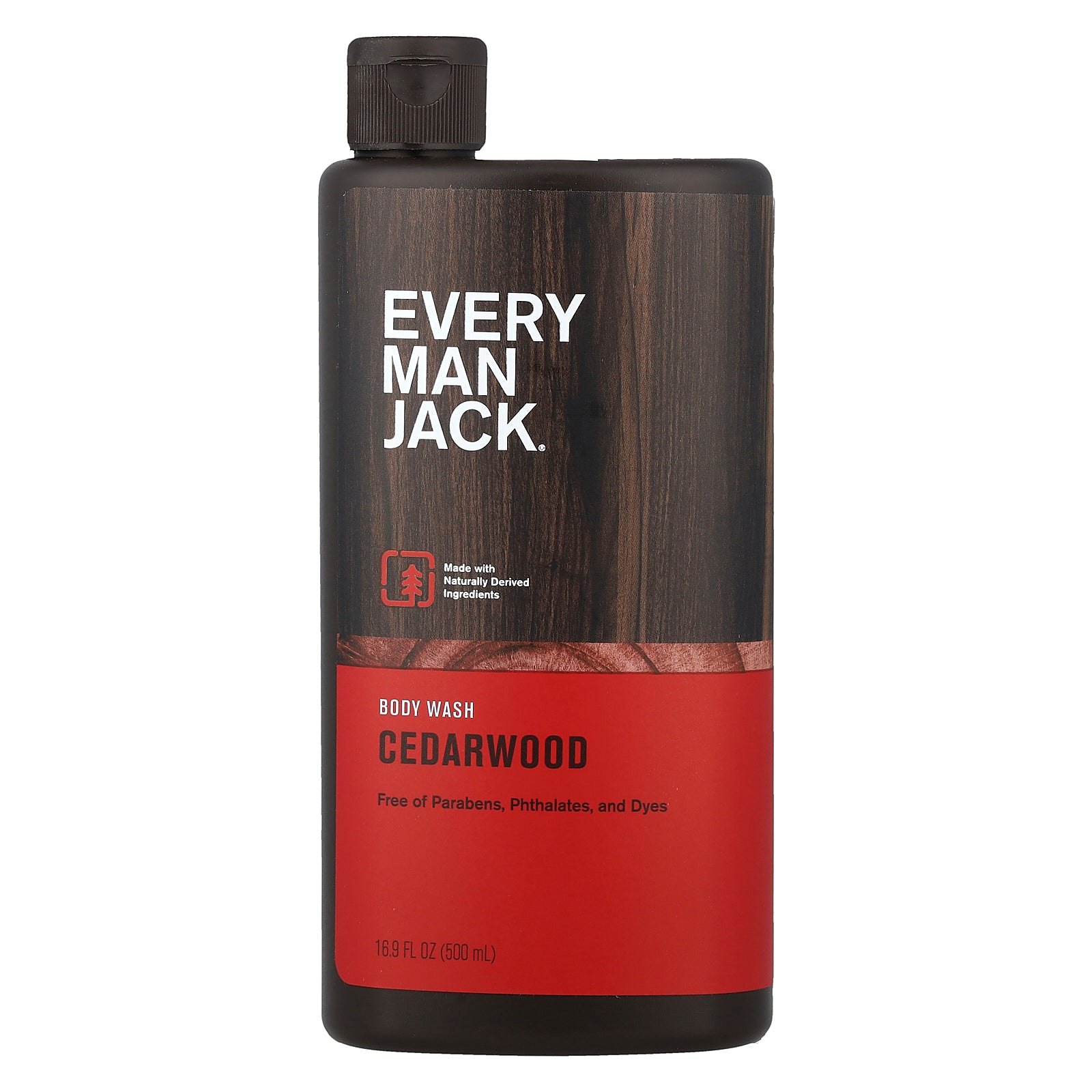 Every Man Jack, Body Wash, Cedarwood, 16.9 fl oz (500 ml)