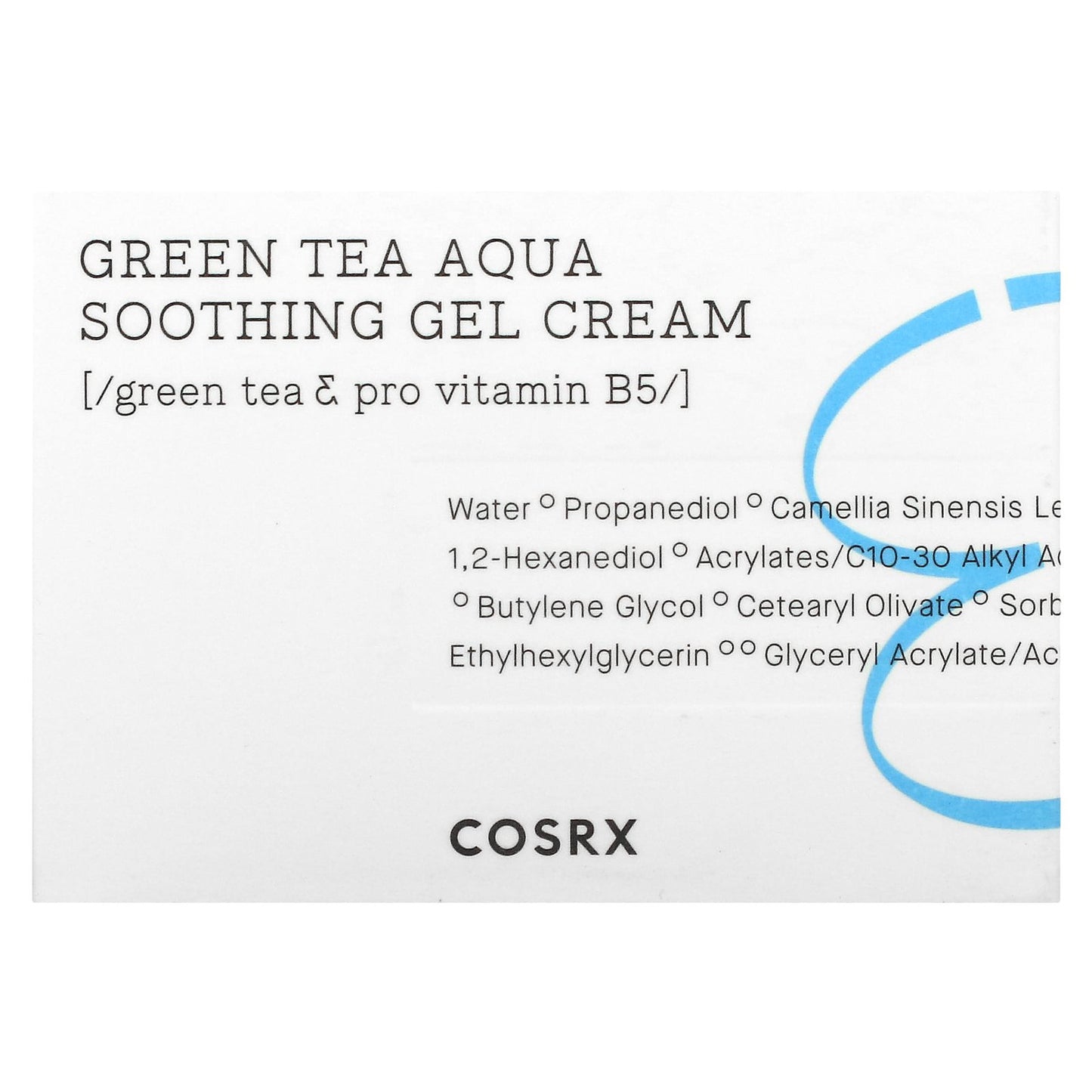 CosRx, Hydrium, Green Tea Aqua Soothing Gel Cream, 1.69 fl oz (50 ml)