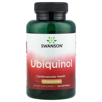 Swanson, Ubiquinol, 100 mg, 120 Softgels
