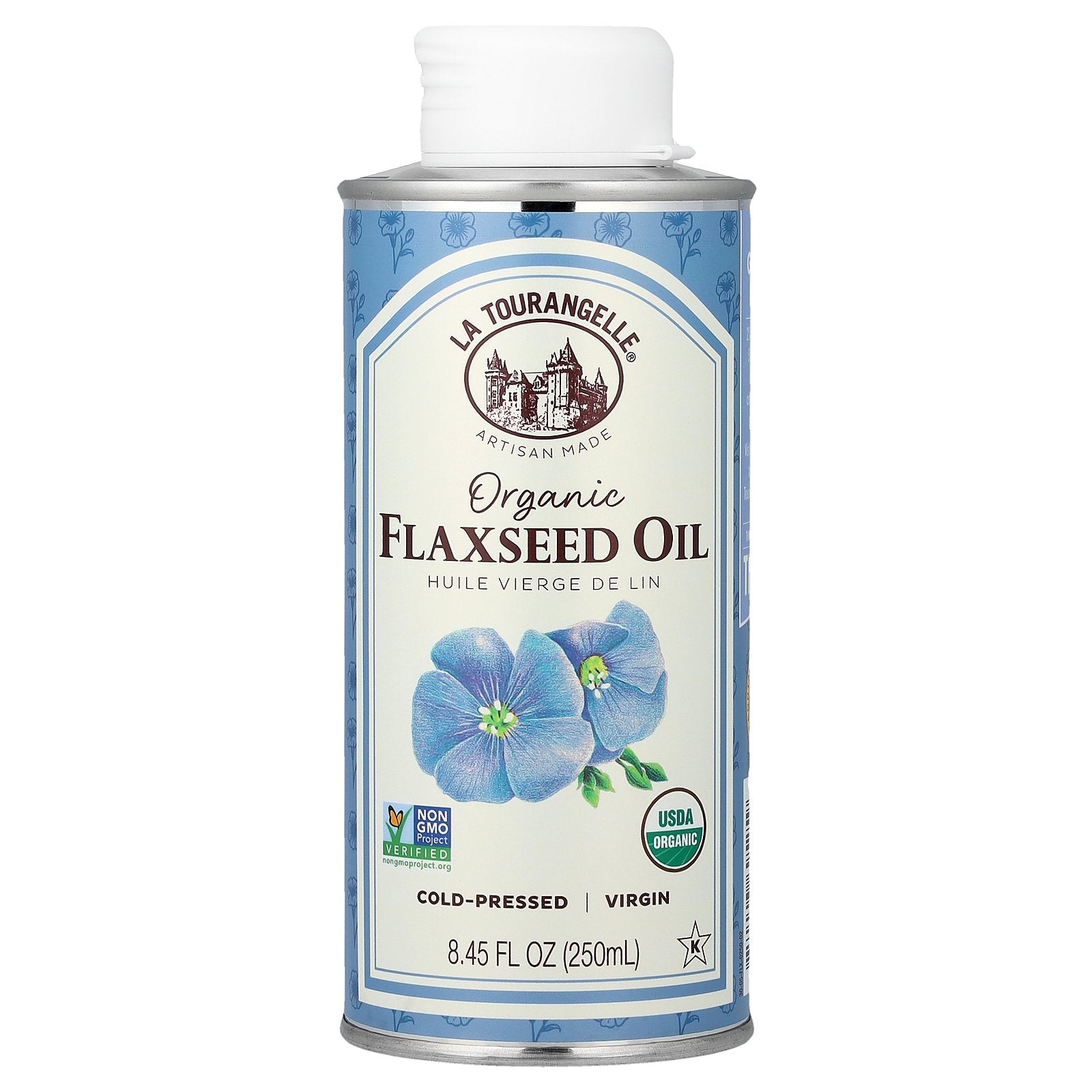 La Tourangelle, Organic Flaxseed Oil, 8.45 fl oz (250 ml)