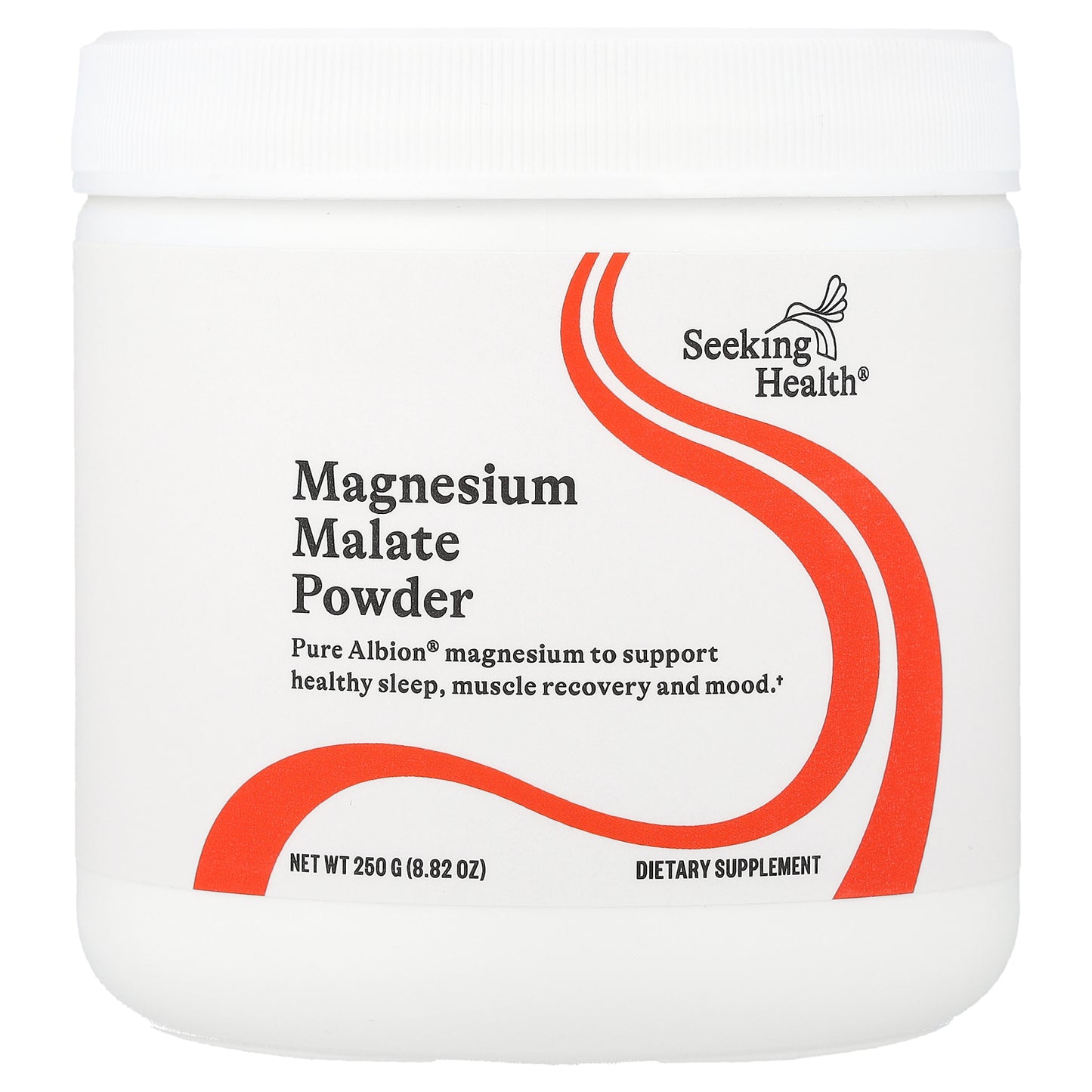 Seeking Health, Magnesium Malate Powder, 500 mg, 8.82 oz (250 g)