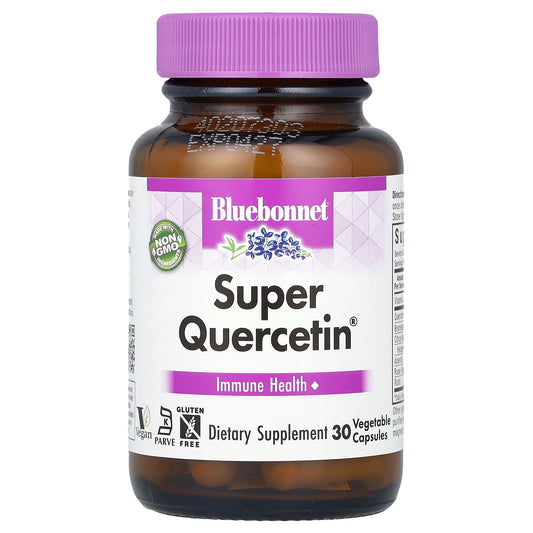 Bluebonnet Nutrition, Super Quercetin®, 30 Vegetable Capsules