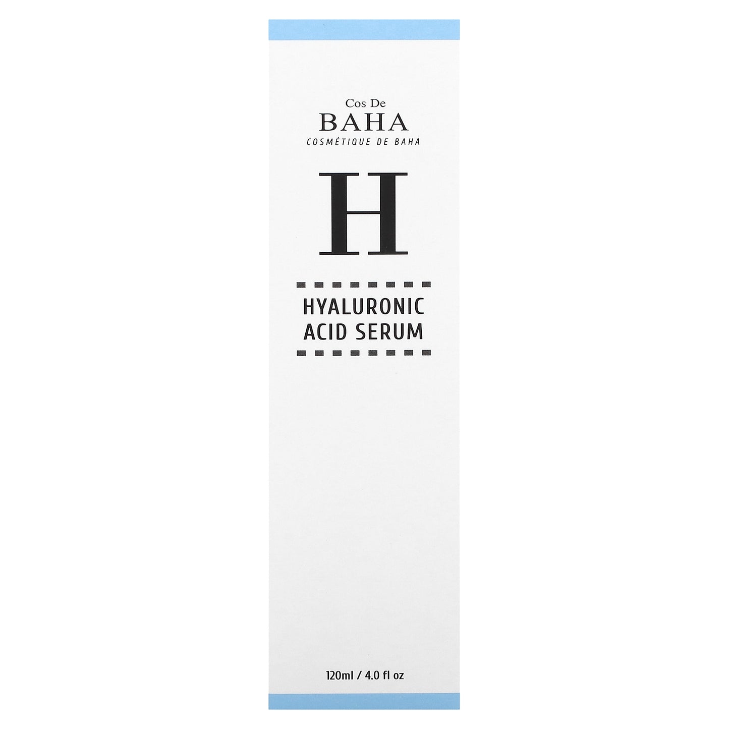 Cos De BAHA, H, Hyaluronic Acid Serum, 4 fl oz (120 ml)