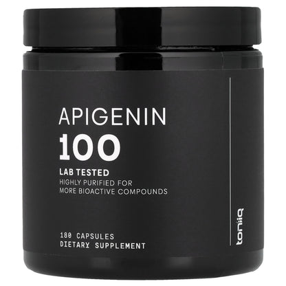 Toniiq, Apigenin 100, 180 Capsules (100 mg per Capsule)