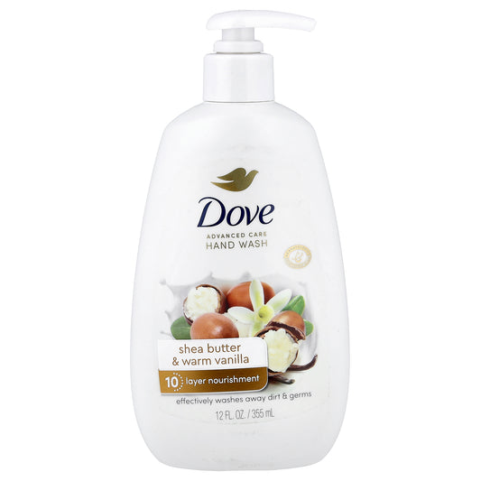 Dove, Advanced Care Hand Wash, Shea Butter & Warm Vanilla, 12 fl oz (355 ml)