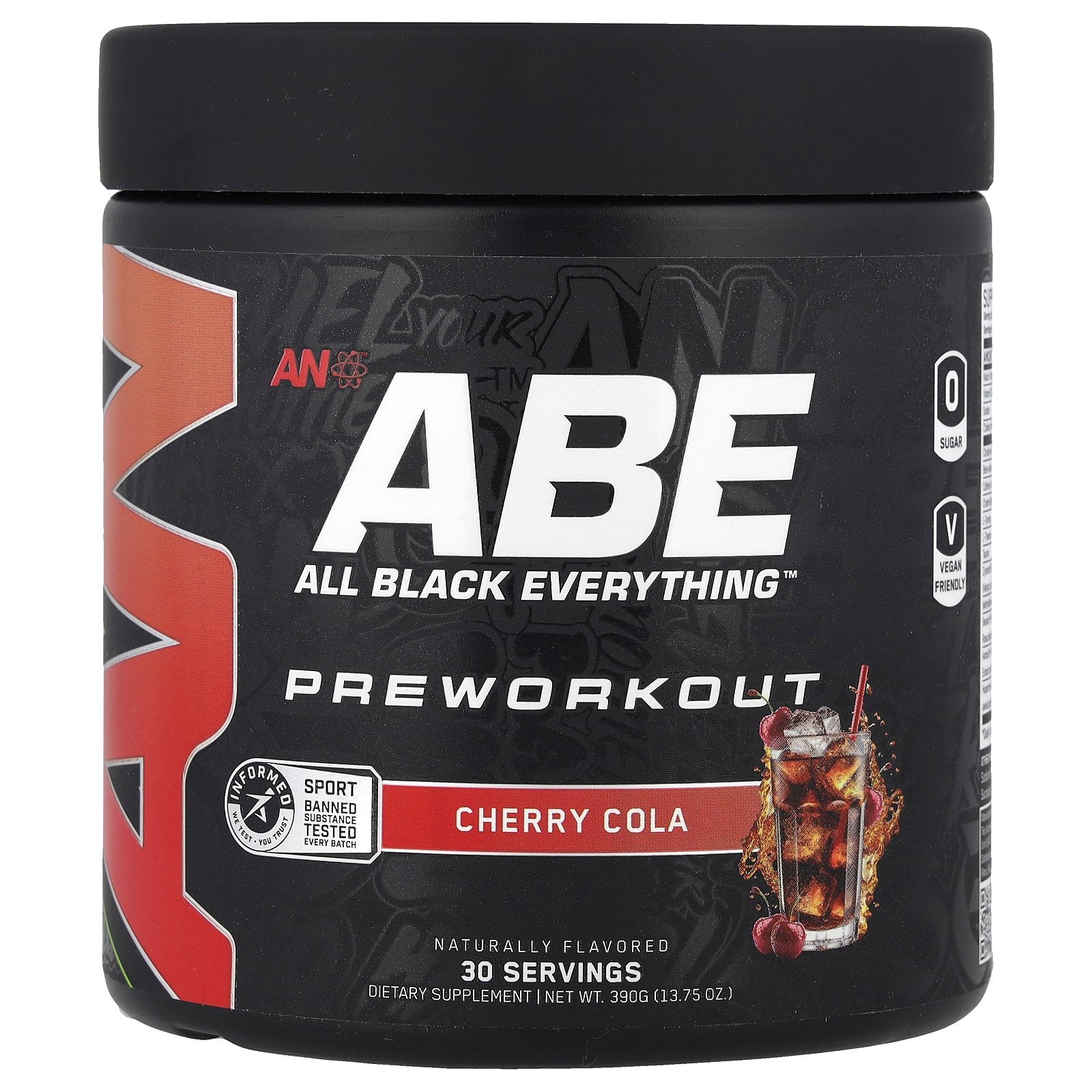 ABE, Preworkout, Cherry Cola, 13.75 oz (390 g)