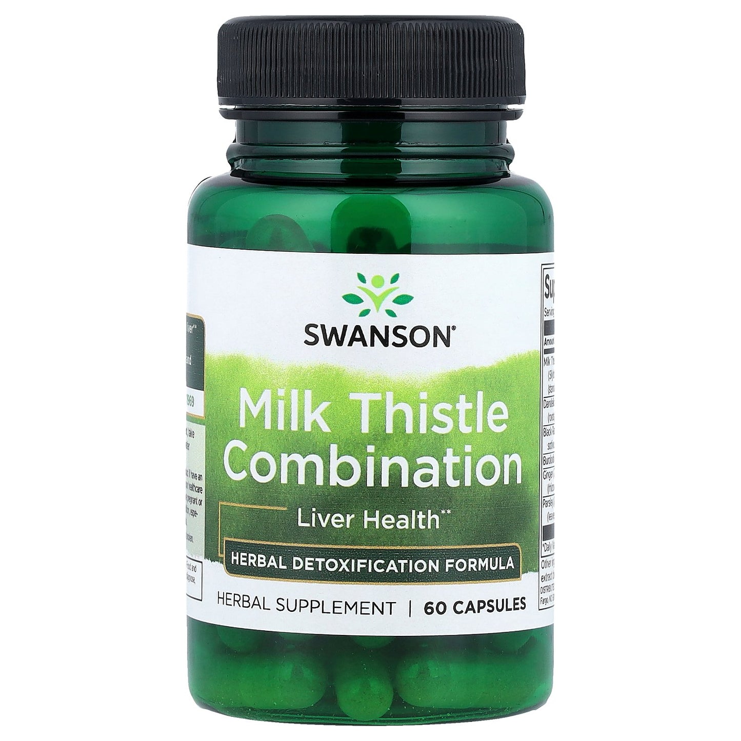 Swanson, Milk Thistle Combination, 60 Capsules