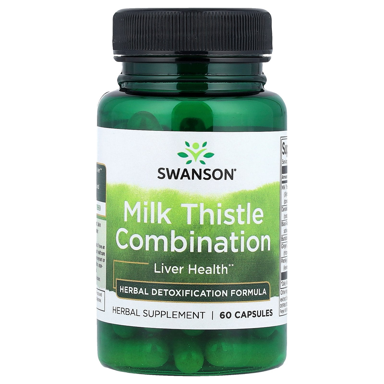 Swanson, Milk Thistle Combination, 60 Capsules