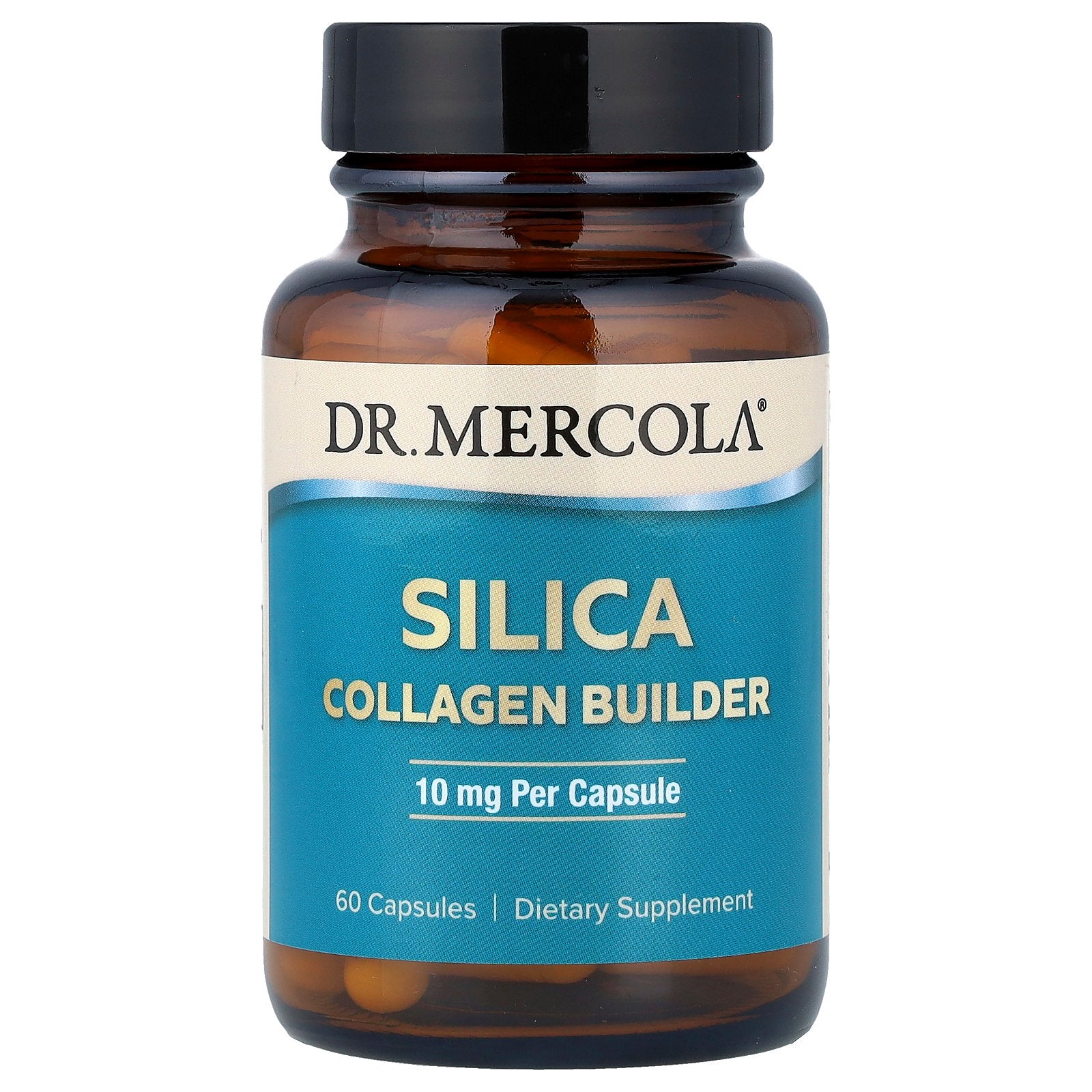 Dr. Mercola, Silica Collagen Builder, 60 Capsules (10 mg per Capsule)