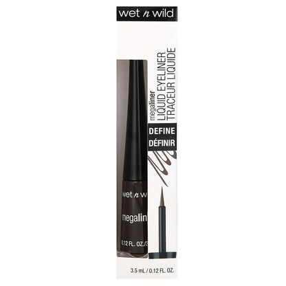 wet n wild, MegaLiner, Liquid Eyeliner, 872A Dark Brown, 0.12 fl oz (3.5 ml)