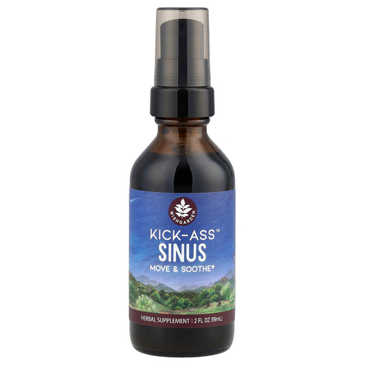 WishGarden Herbs, Kick-Ass™ Sinus, 2 fl oz (59 ml)