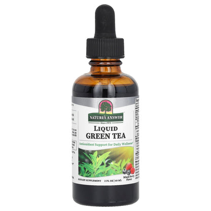 Nature's Answer, Liquid Green Tea, Mixed Berry, 2 fl oz (60 ml)