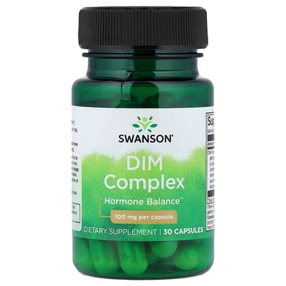 Swanson, DIM Complex, 30 Capsules