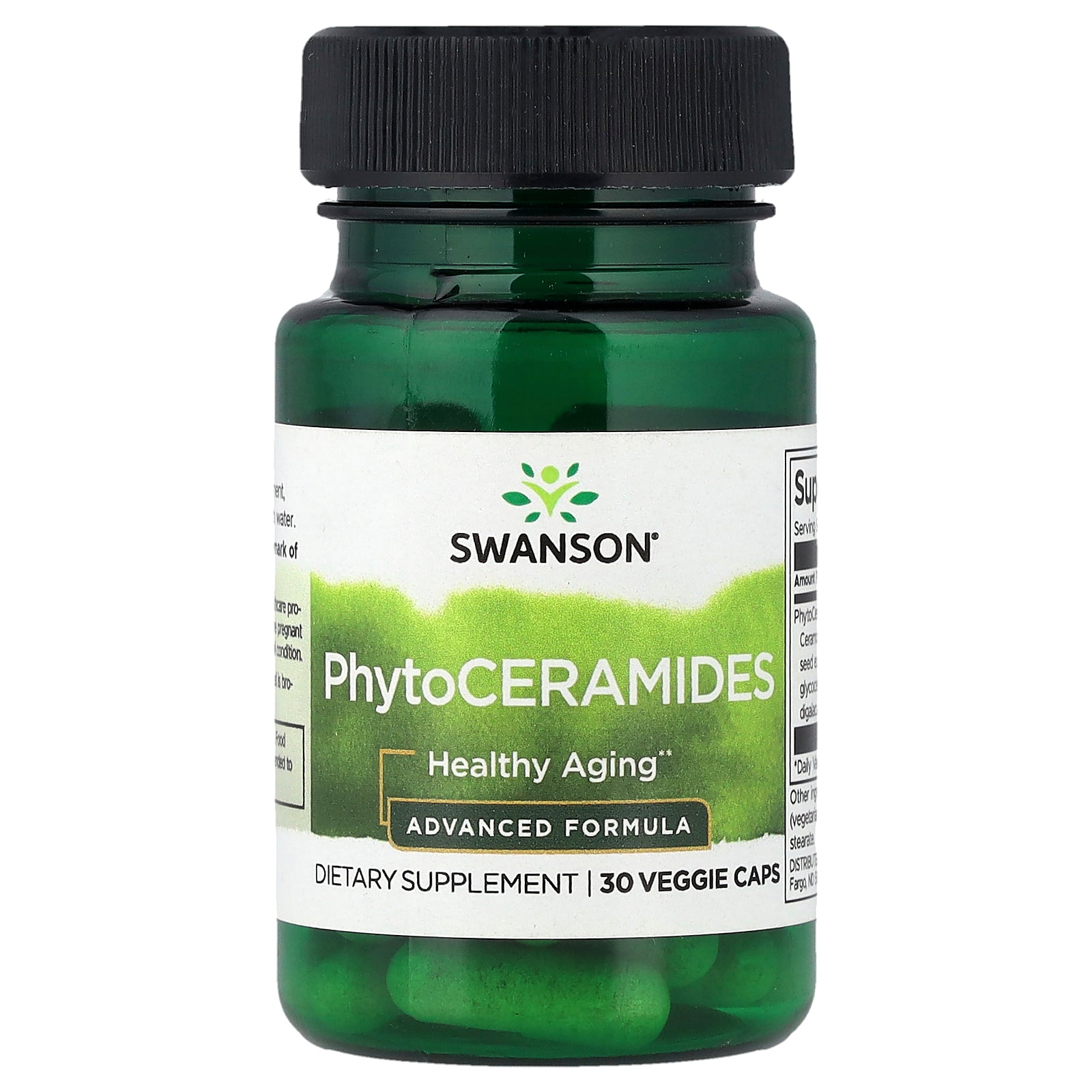 Swanson, PhytoCeramides, Advanced Formula, 30 Veggie Caps (30 mg per Cap)