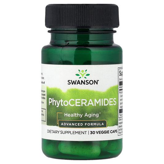 Swanson, PhytoCeramides, Advanced Formula, 30 Veggie Caps (30 mg per Cap)