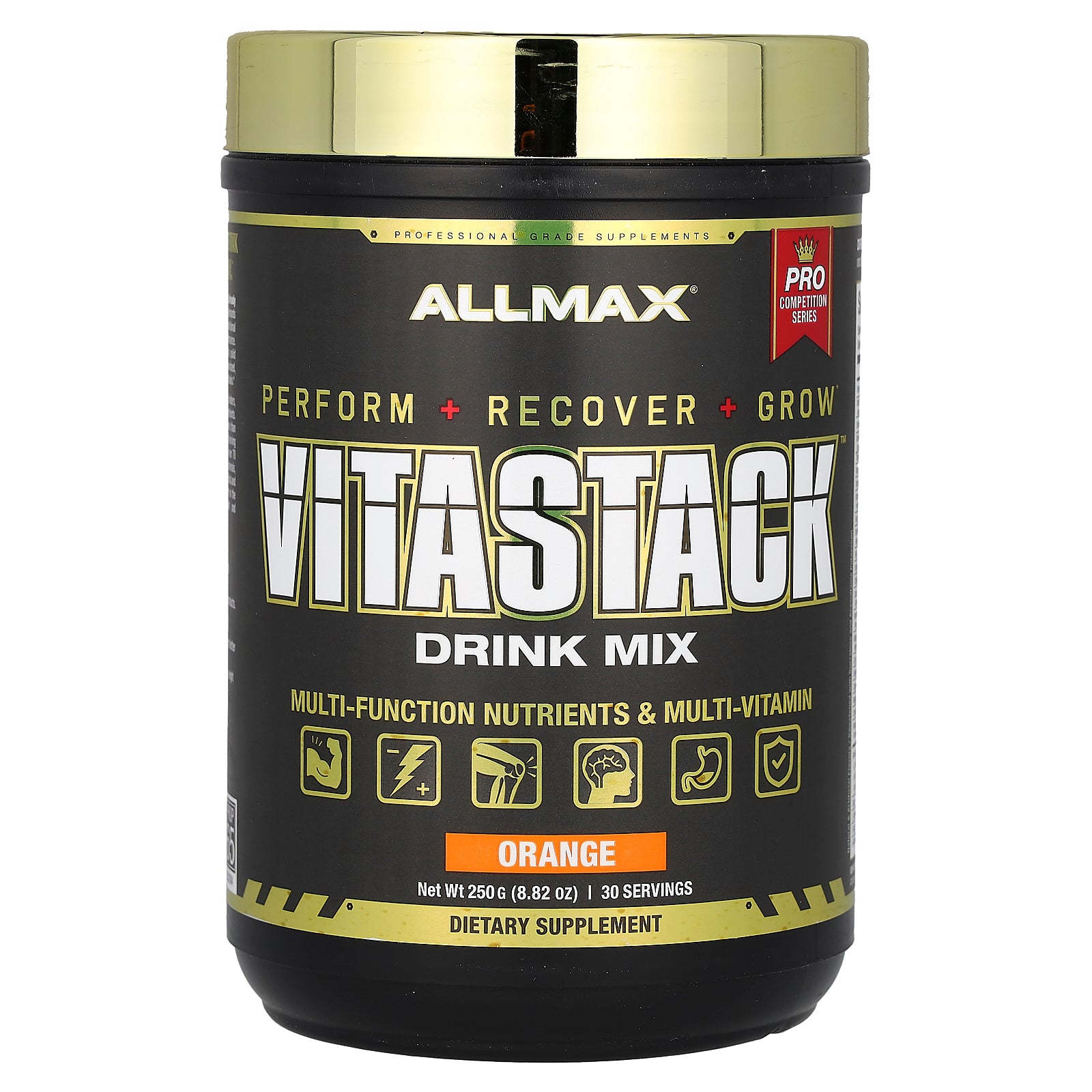 ALLMAX, VITASTACK™, Drink Mix, Orange, 8.82 oz (250 g)