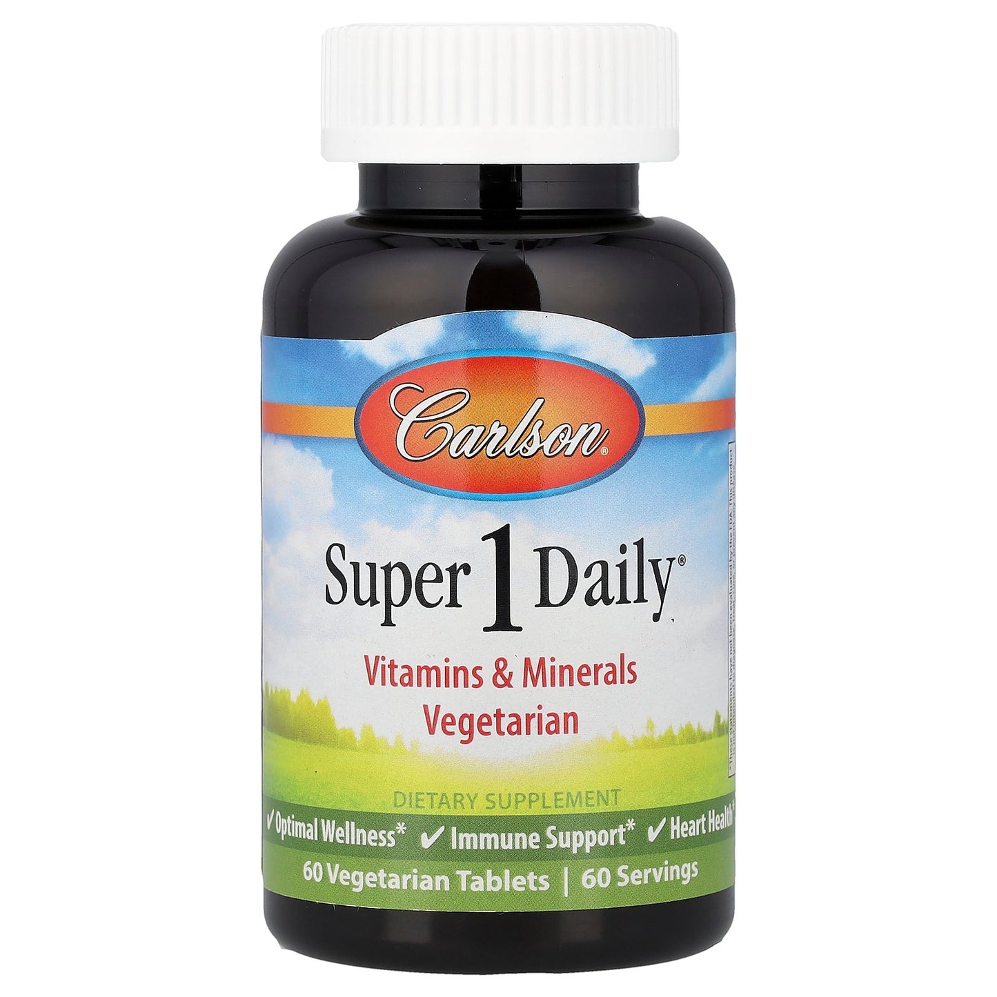 Carlson, Super 1 Daily®, 60 Vegetarian Tablets