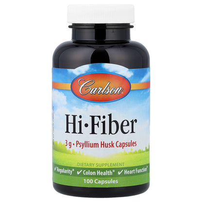 Carlson, Hi-Fiber, 100 Capsules