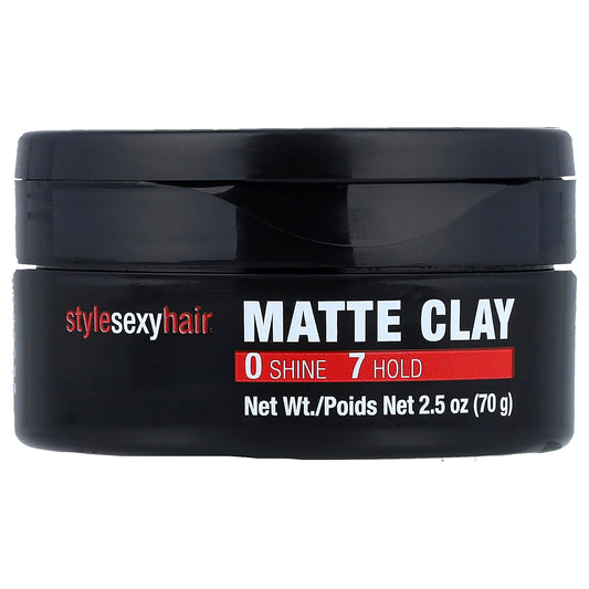 SexyHair, Matte Clay, Texturizing, 2.5 oz (70 g)