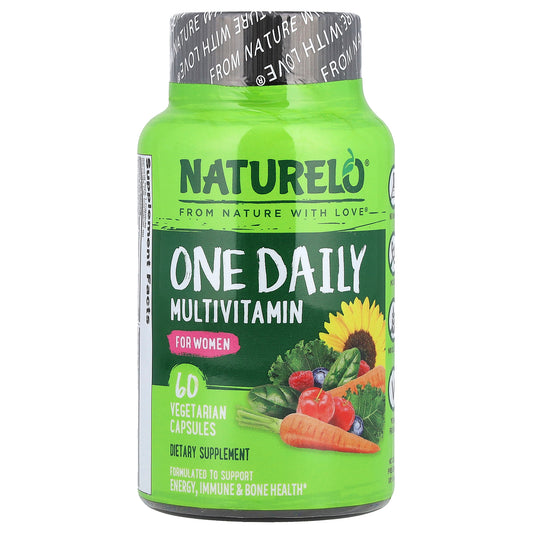 NATURELO, One Daily Multivitamin for Women, 60 Vegetarian Capsules