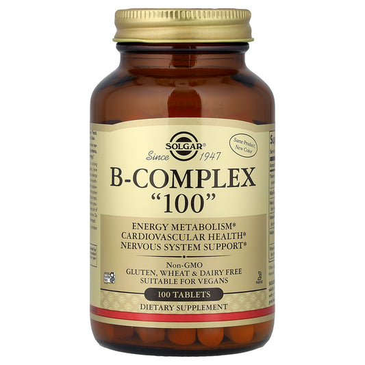 Solgar, B-Complex "100", 100 Tablets