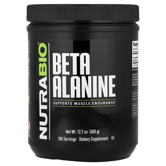 NutraBio, Beta Alanine, 12.7 oz (360 g)