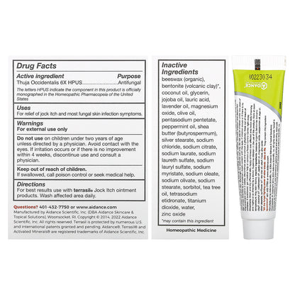 Terrasil, Jock Itch Kit, 2 Piece Kit