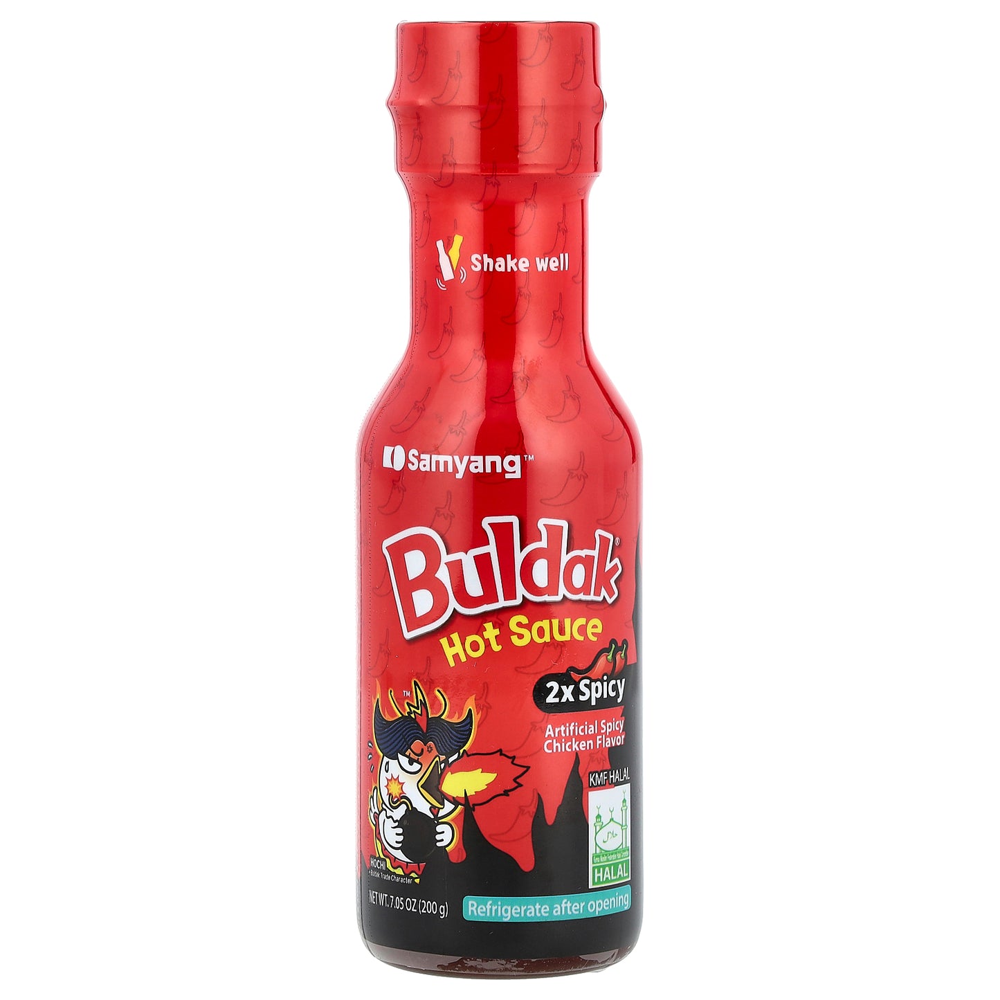 Buldak, Buldak®, Hot Sauce, Spicy Chicken, 2X Spicy, 7.05 oz (200 g)