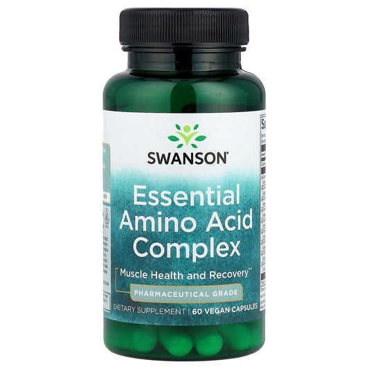Swanson, Essential Amino Acid Complex, 60 Vegan Capsules