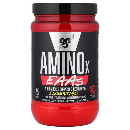 BSN, AminoX®, EAAs, Strawberry Dragon Fruit, 13.2 oz (375 g)